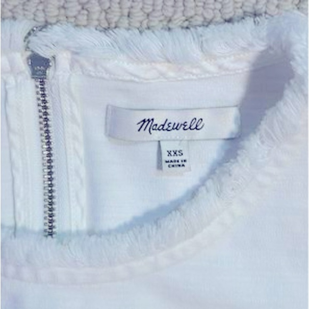XXS MADEWELL WHITE DRESS - Picture 2 of 3